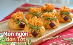 Năm mới làm bánh bao "Túi tài lộc" để cầu may mắn, rủng rỉnh tiền tiêu